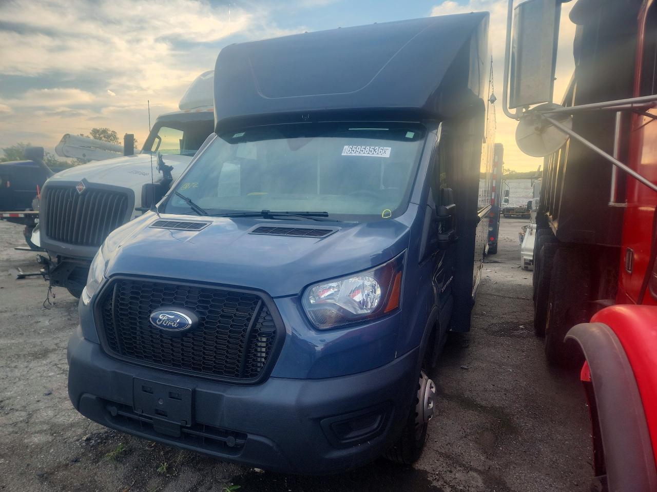 2021 FORD TRANSIT DELIVERY TRUCK | 1FDDF6P8XMKA17828 | UPCARS