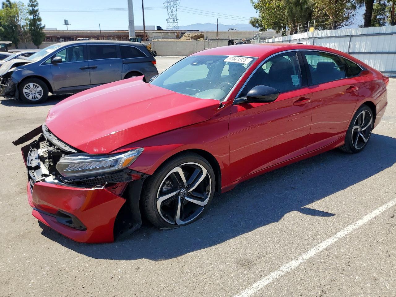 2021 HONDA ACCORD SPORT SE | 1HGCV1F40MA058058 | UPCARS