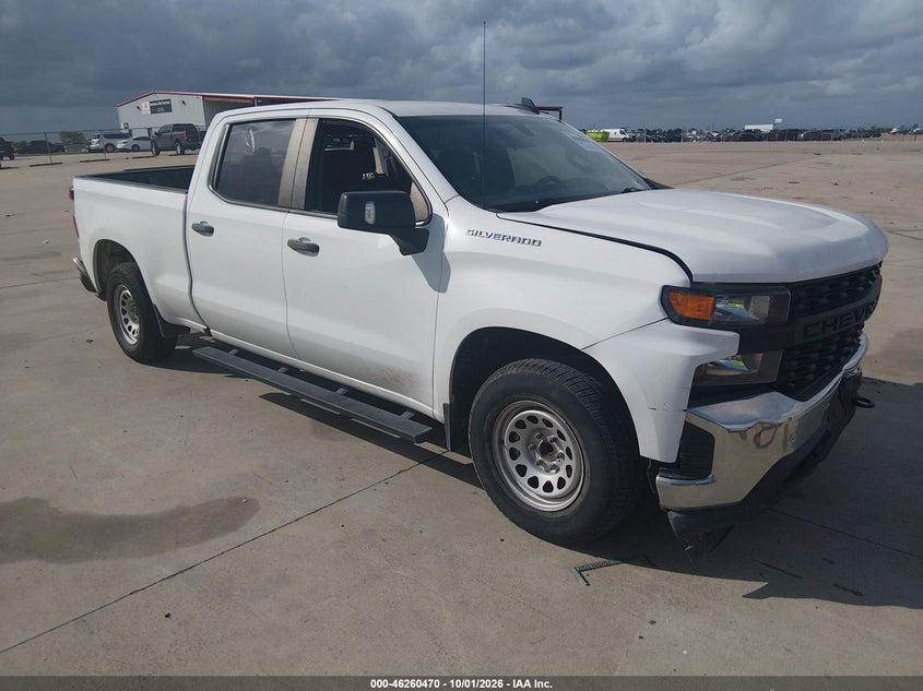 2021 CHEVROLET SILVERADO 1500 2WD  STANDARD BED WT | 3GCPWAEF5MG101178 | UPCARS