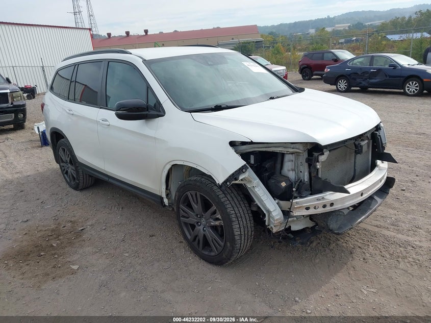 2022 HONDA PILOT AWD SPORT | 5FNYF6H35NB059525 | UPCARS