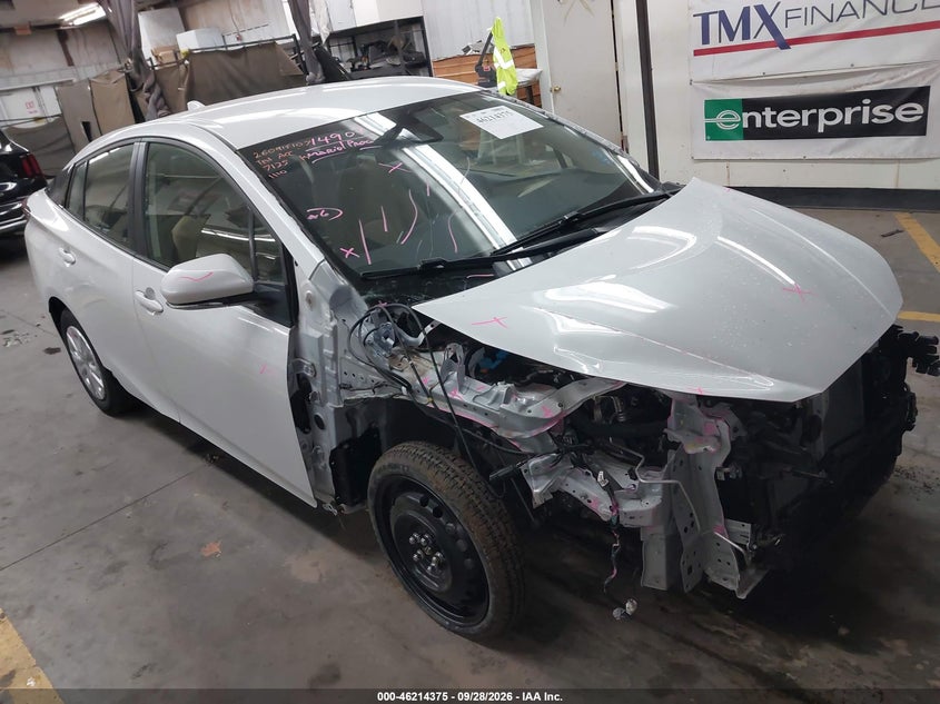 2022 TOYOTA PRIUS LE | JTDKAMFU6N3157125 | UPCARS