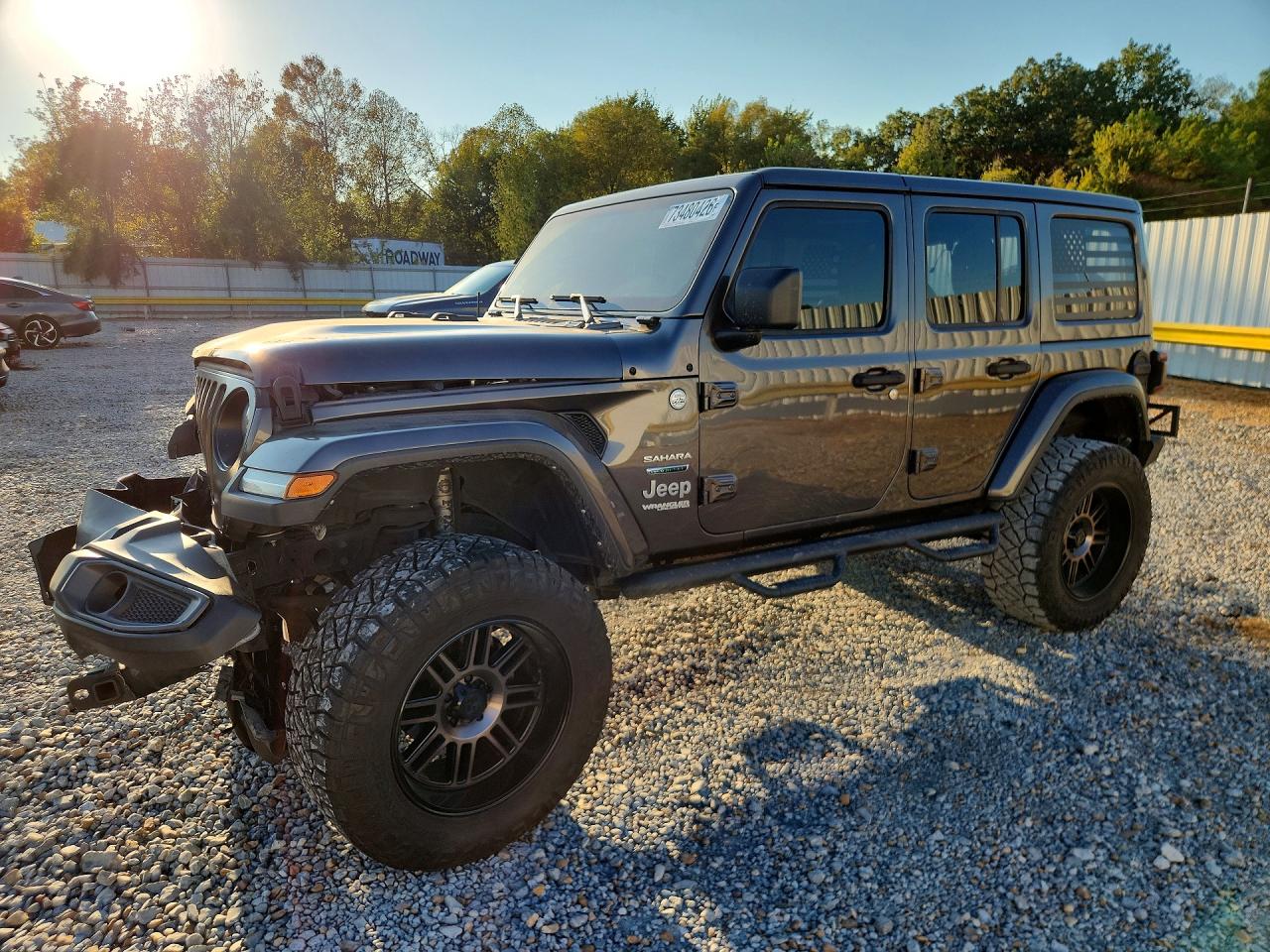 2021 JEEP WRANGLER SAHARA | 1C4HJXEM6MW694569 | UPCARS
