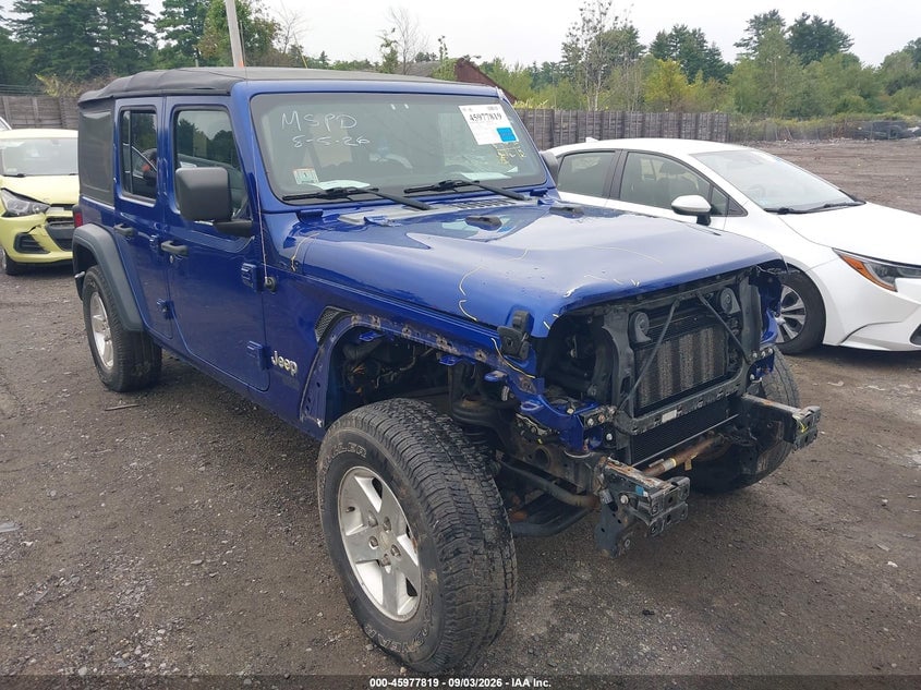 2018 JEEP WRANGLER UNLIMITED SPORT 4X4 | 1C4HJXDN5JW181755 | UPCARS