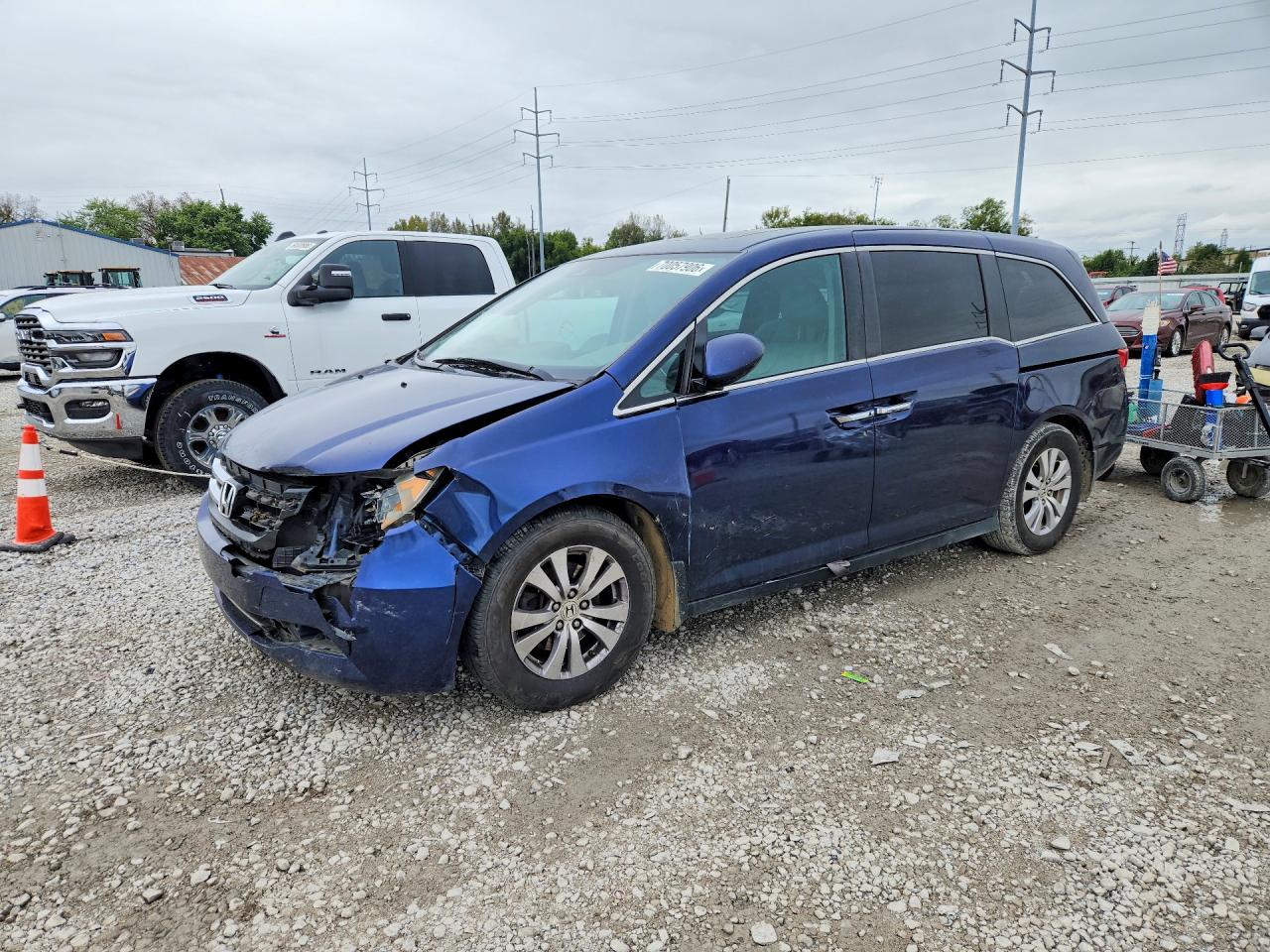 2016 HONDA ODYSSEY EXL | 5FNRL5H68GB046885 | UPCARS