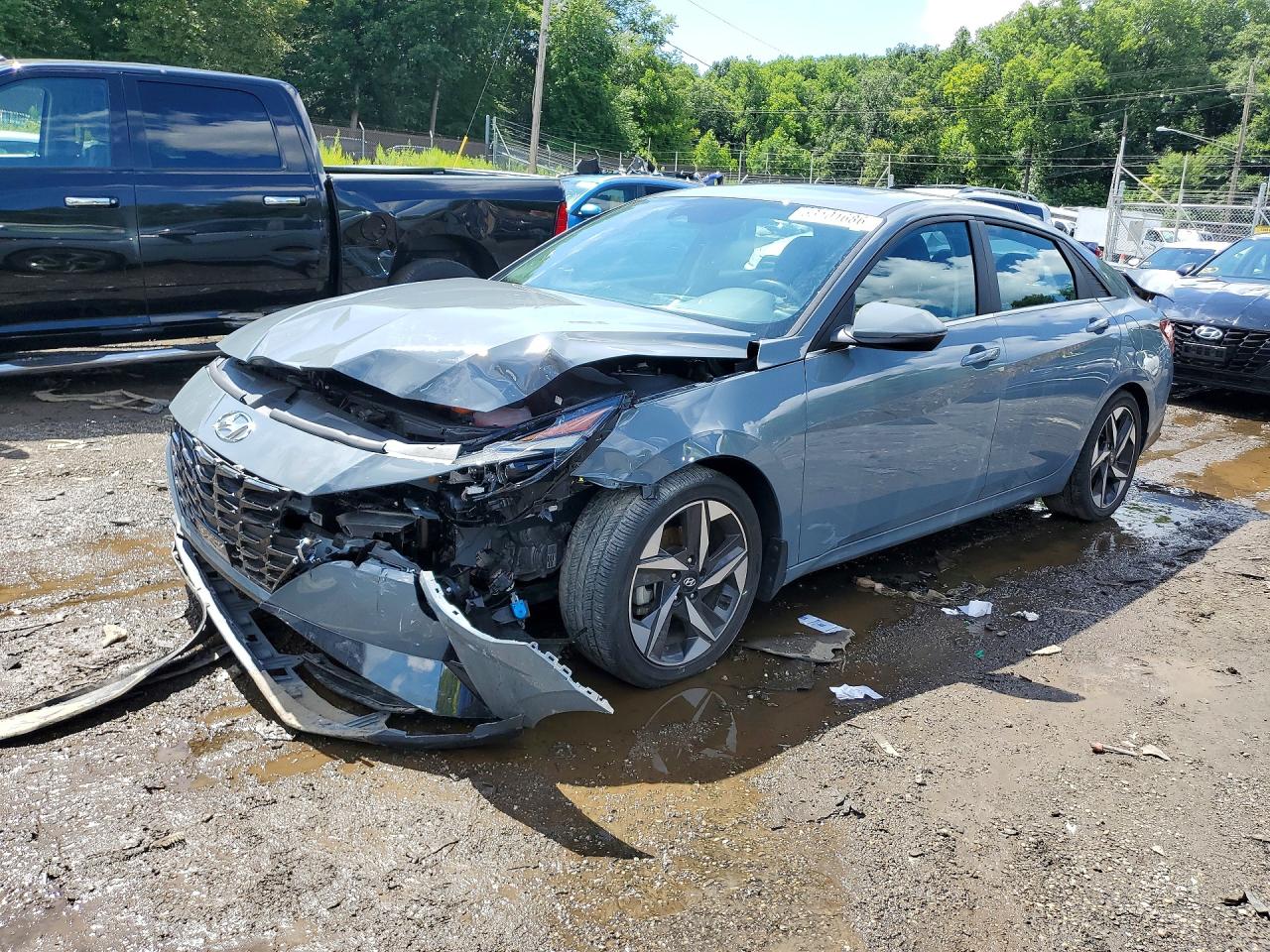 2023 HYUNDAI ELANTRA LIMITED | KMHLN4AJ2PU046117 | UPCARS
