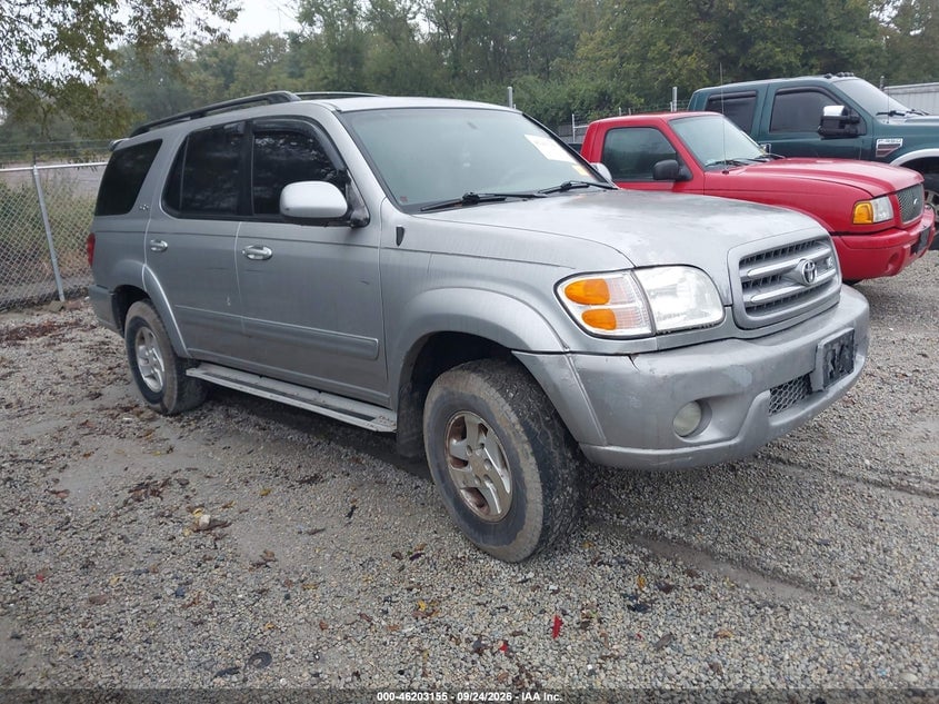 2002 TOYOTA SEQUOIA SR5 | 5TDZT34A32S124590 | UPCARS