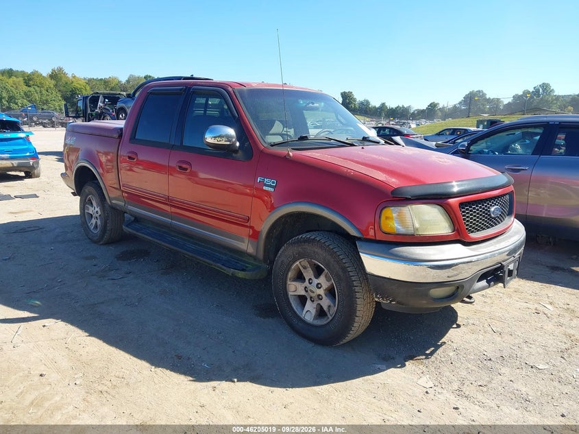 2002 FORD F-150 LARIAT/XLT | 1FTRW08L22KB60974 | UPCARS