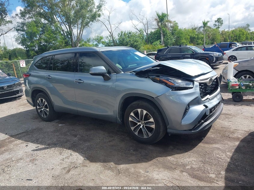 2020 TOYOTA HIGHLANDER XLE | 5TDGZRAHXLS022750 | UPCARS