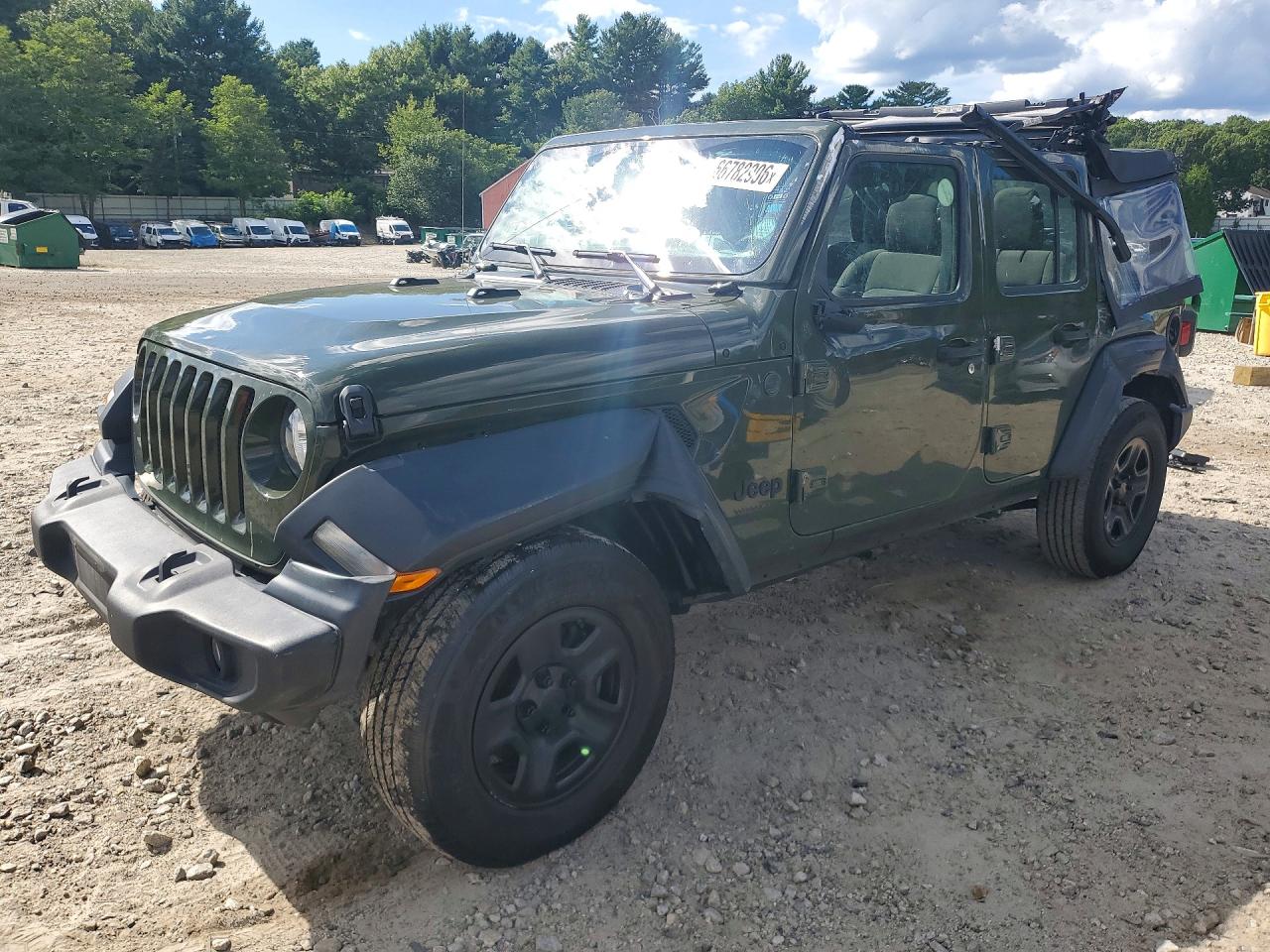 2022 JEEP WRANGLER SPORT | 1C4HJXDG2NW127689 | UPCARS