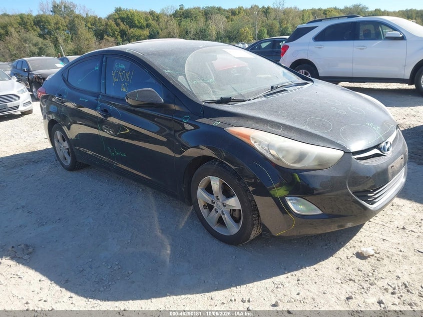 2013 HYUNDAI ELANTRA GLS | KMHDH4AE2DU791444 | UPCARS