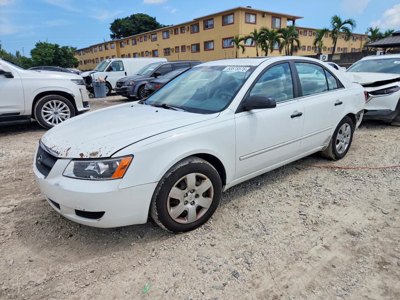 2008 HYUNDAI SONATA | 5NPET46C38H374199 | UPCARS