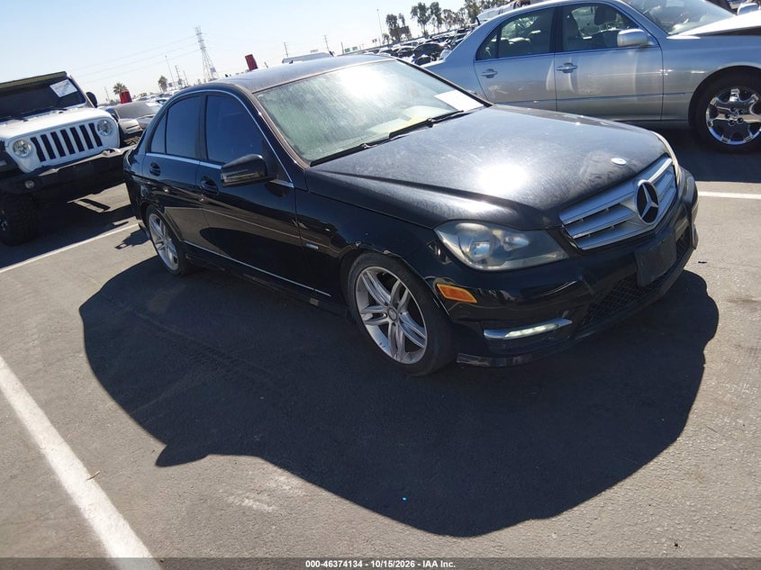 2012 MERCEDES-BENZ C 250 SPORT | WDDGF4HBXCR199963 | UPCARS