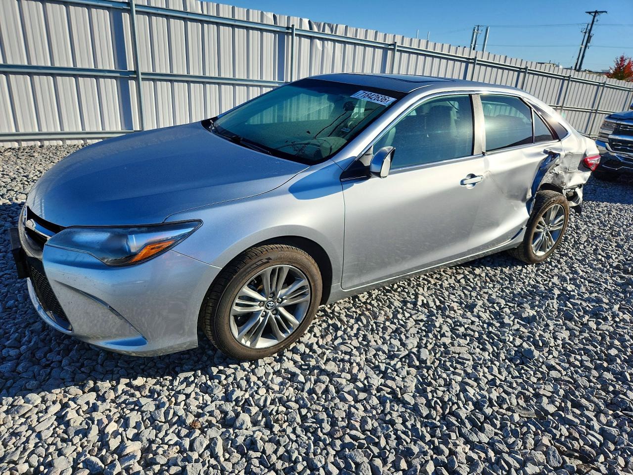 2017 TOYOTA CAMRY SE | 4T1BF1FK9HU380364 | UPCARS