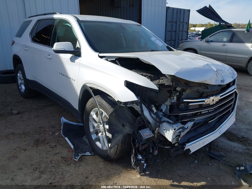 2021 CHEVROLET TRAVERSE FWD LT CLOTH | 1GNERGKWXMJ263867 | UPCARS