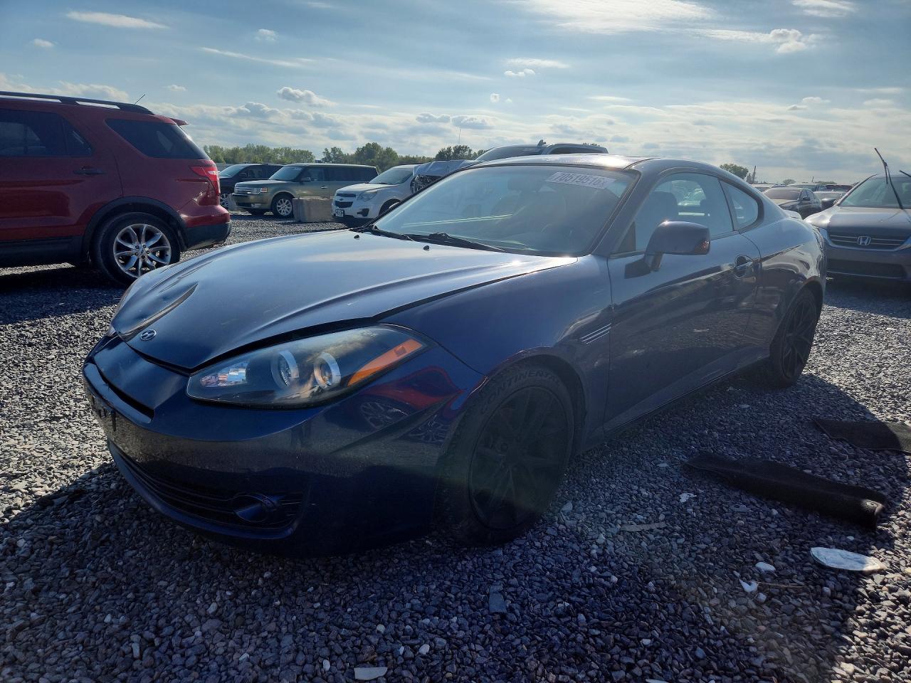 2007 HYUNDAI TIBURON GT | KMHHN66F77U250465 | UPCARS