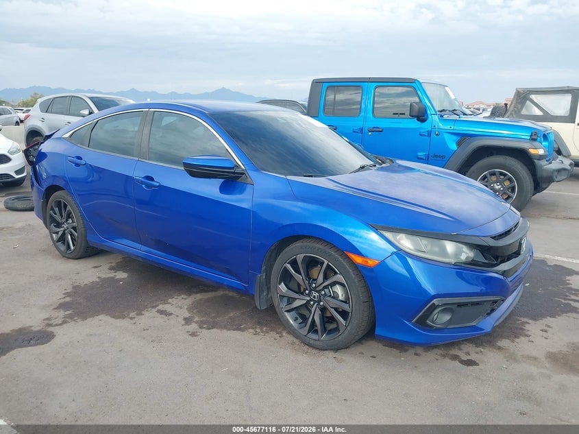 2019 HONDA CIVIC SPORT | 2HGFC2F88KH503964 | UPCARS