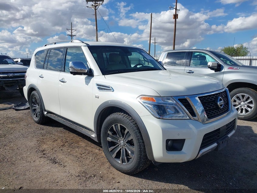 2017 NISSAN ARMADA PLATINUM | JN8AY2NE8H9700535 | UPCARS