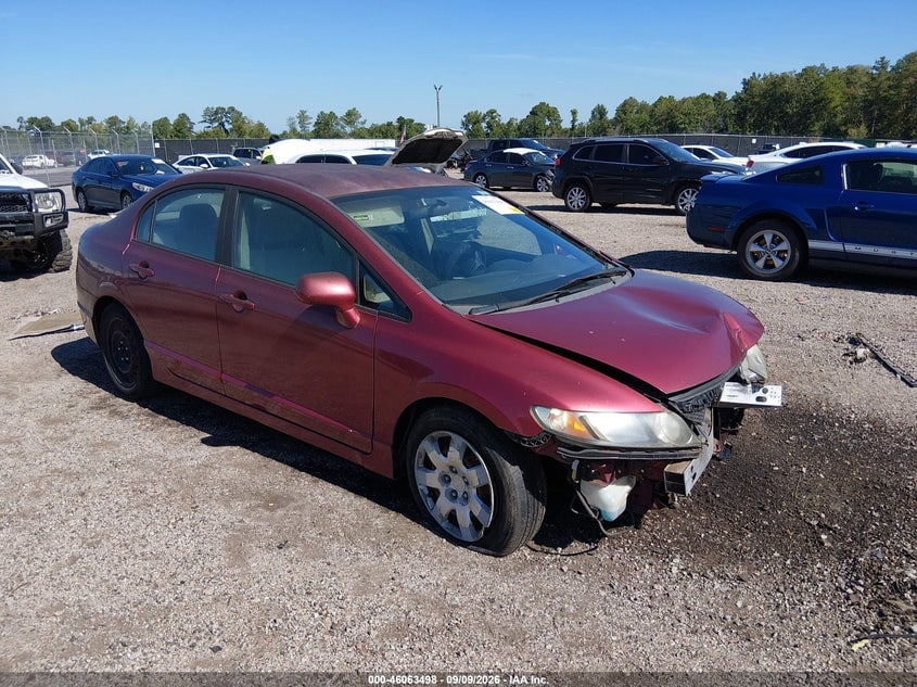 2009 HONDA CIVIC LX | 1HGFA16539L006310 | UPCARS