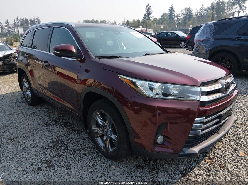 2018 TOYOTA HIGHLANDER LIMITED PLATINUM | 5TDDZRFHXJS811294 | UPCARS