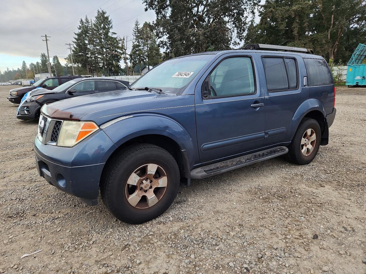 2005 NISSAN PATHFINDER XE | 5N1AR18W45C728902 | UPCARS