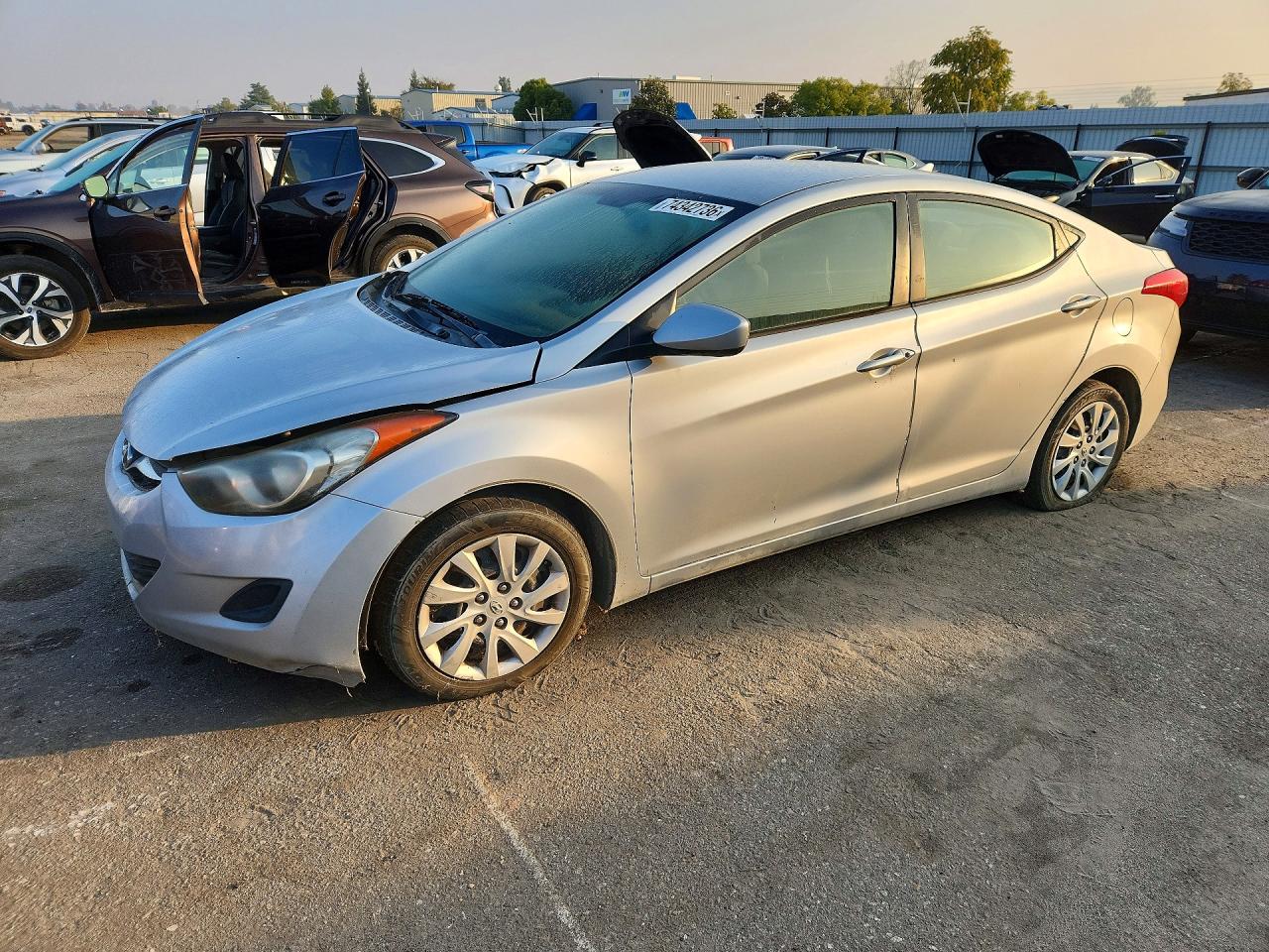 2011 HYUNDAI ELANTRA GLS | 5NPDH4AEXBH046369 | UPCARS