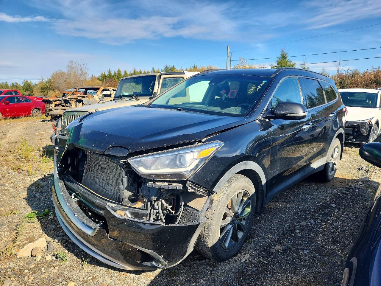 2019 HYUNDAI SANTA FE SE | KM8SNDHF7KU308526 | UPCARS