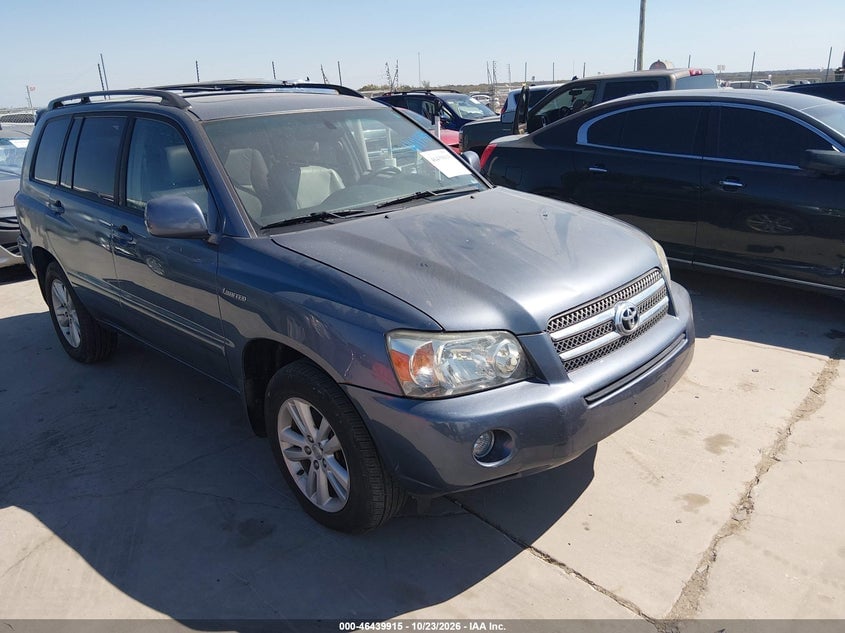 2006 TOYOTA HIGHLANDER HYBRID LIMITED V6 | JTEEW21A260008161 | UPCARS
