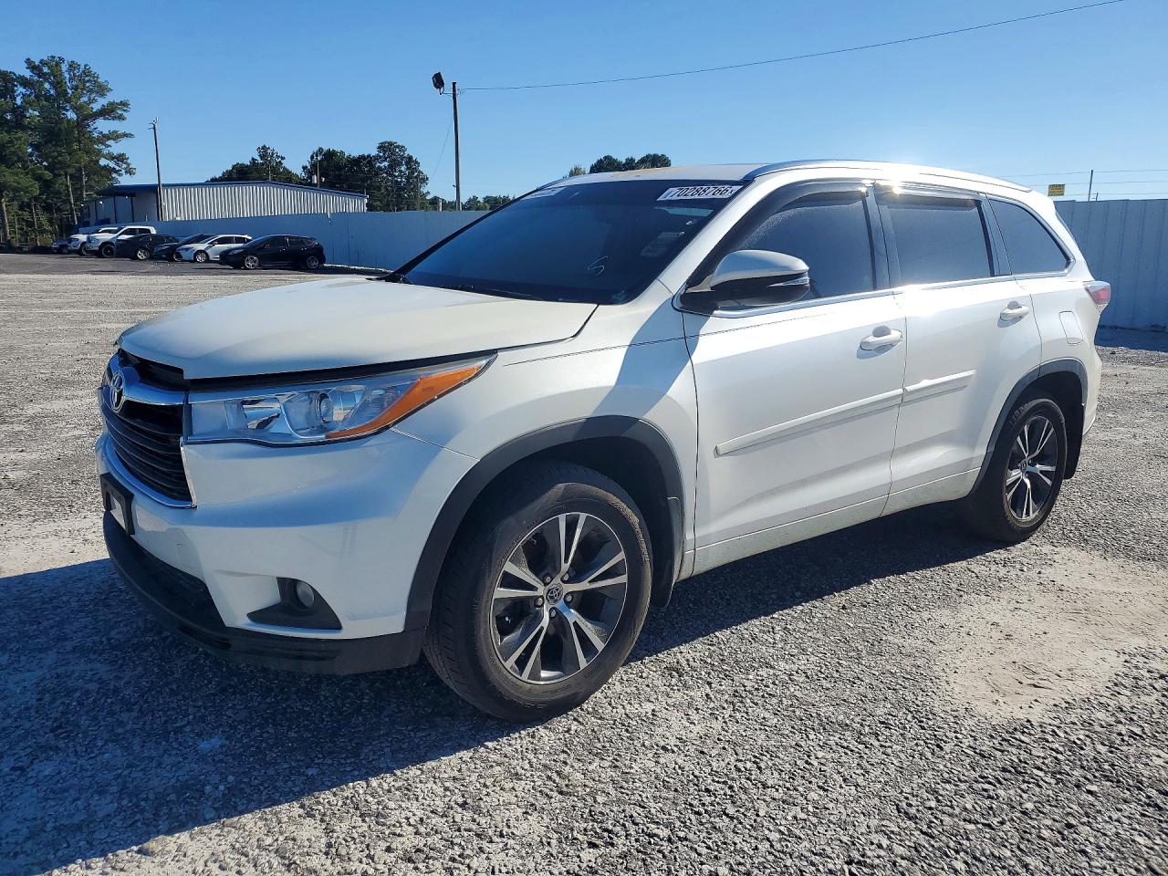 2016 TOYOTA HIGHLANDER XLE | 5TDJKRFH3GS225777 | UPCARS