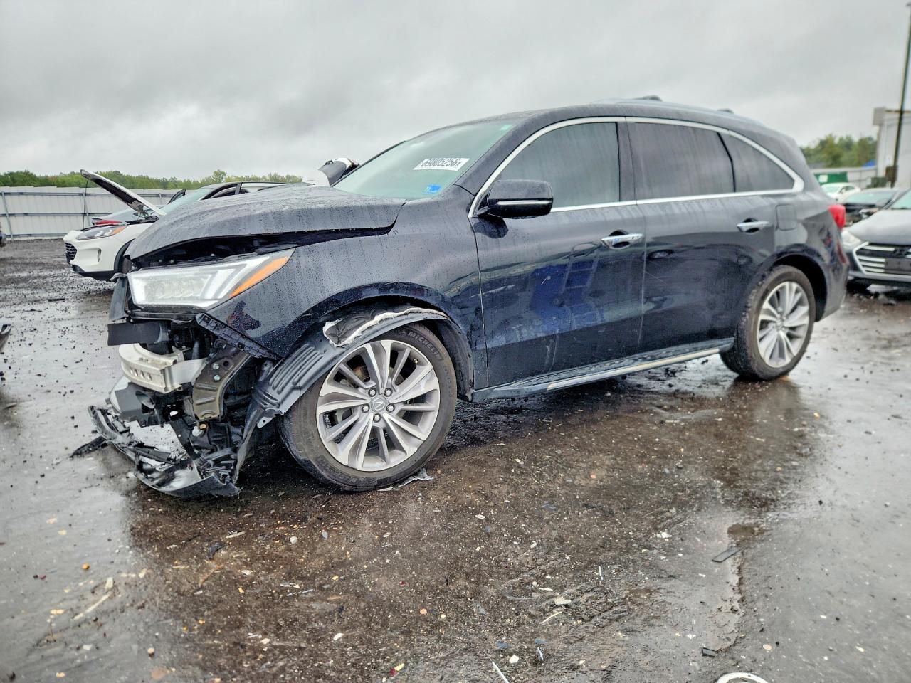 2017 ACURA MDX TECHNOLOGY | 5J8YD4H54HL004241 | UPCARS