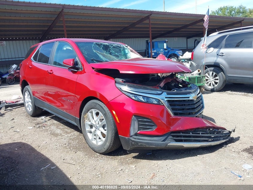 2022 CHEVROLET EQUINOX FWD LT | 3GNAXKEV4NL105240 | UPCARS