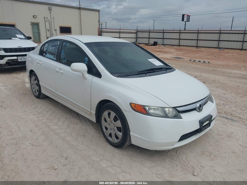 2008 HONDA CIVIC LX | 2HGFA16508H344176 | UPCARS