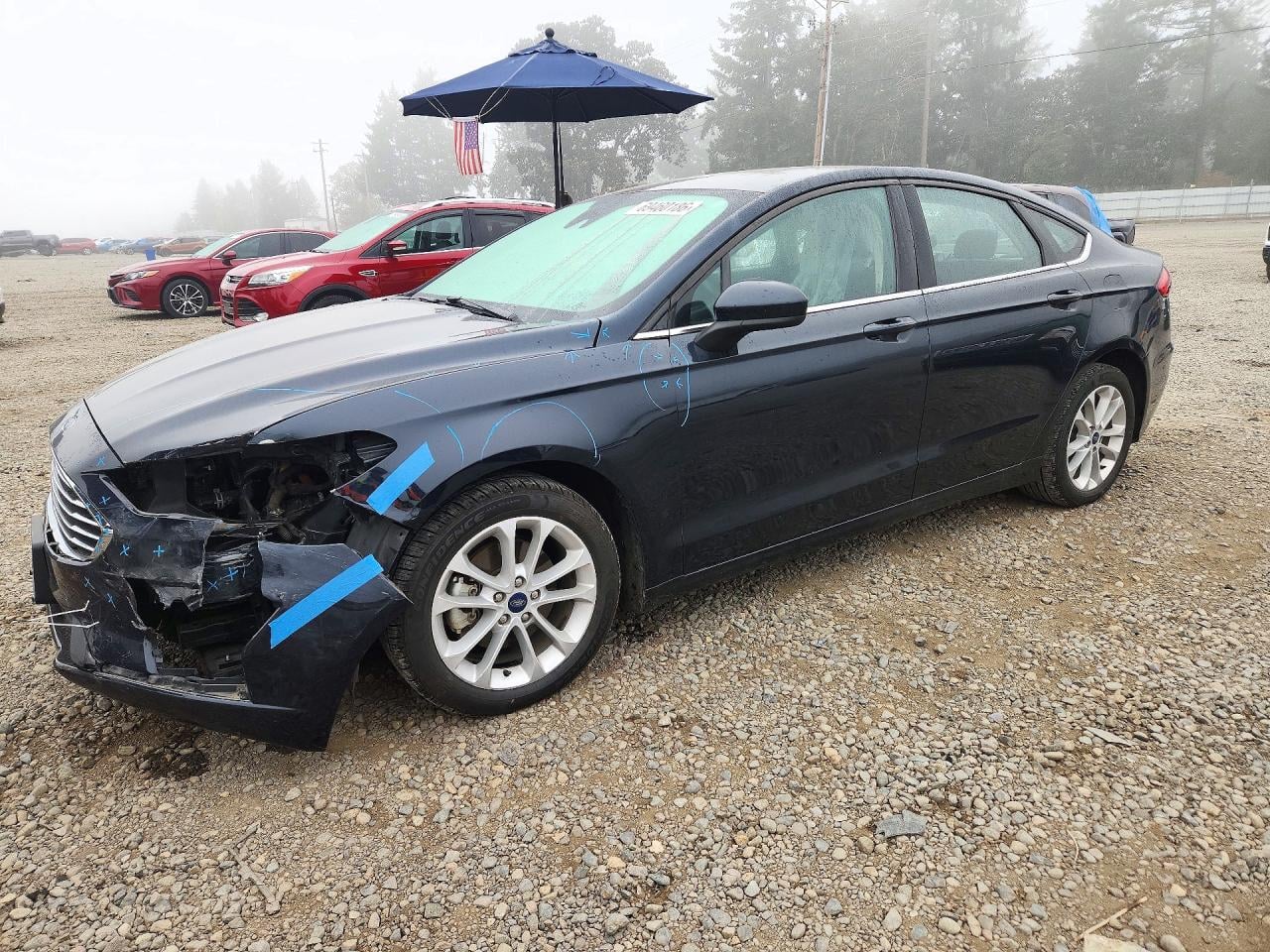 2020 FORD FUSION SE | 3FA6P0LUXLR221121 | UPCARS