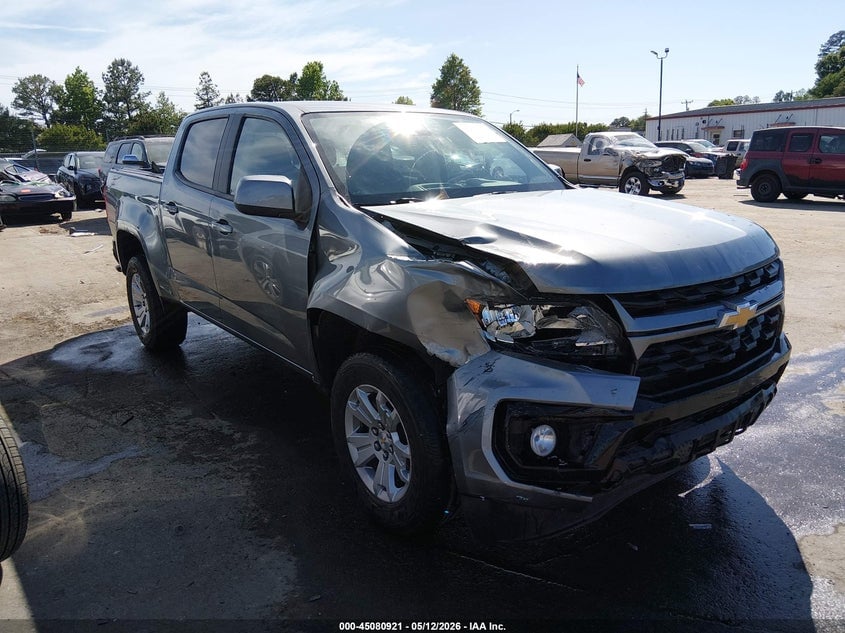 2022 CHEVROLET COLORADO 4WD  SHORT BOX LT | 1GCGTCEN9N1230777 | UPCARS