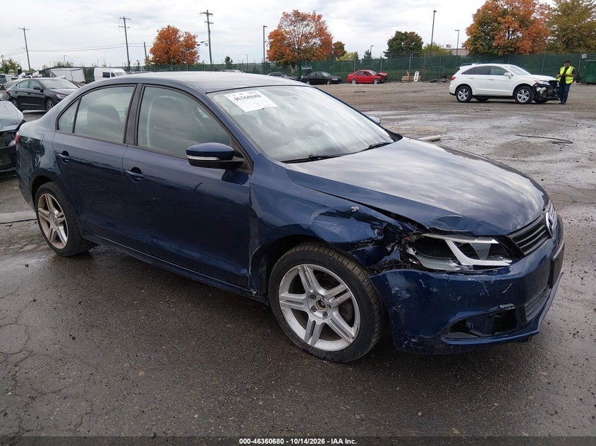 2012 VOLKSWAGEN JETTA 2.5L SE | 3VWDP7AJ8CM454122 | UPCARS