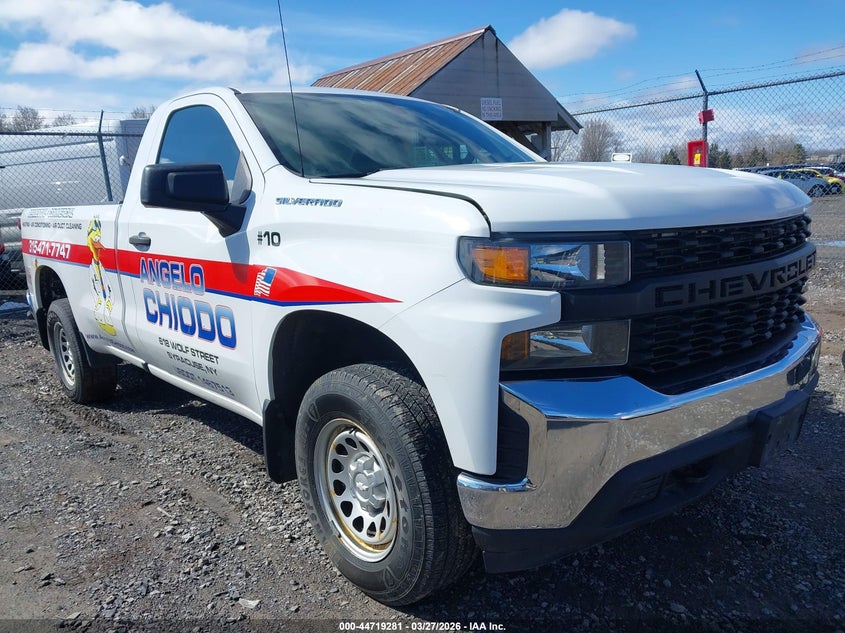 2020 CHEVROLET SILVERADO 1500 4WD  LONG BED WT | 3GCNYAEF1LG279749 | UPCARS