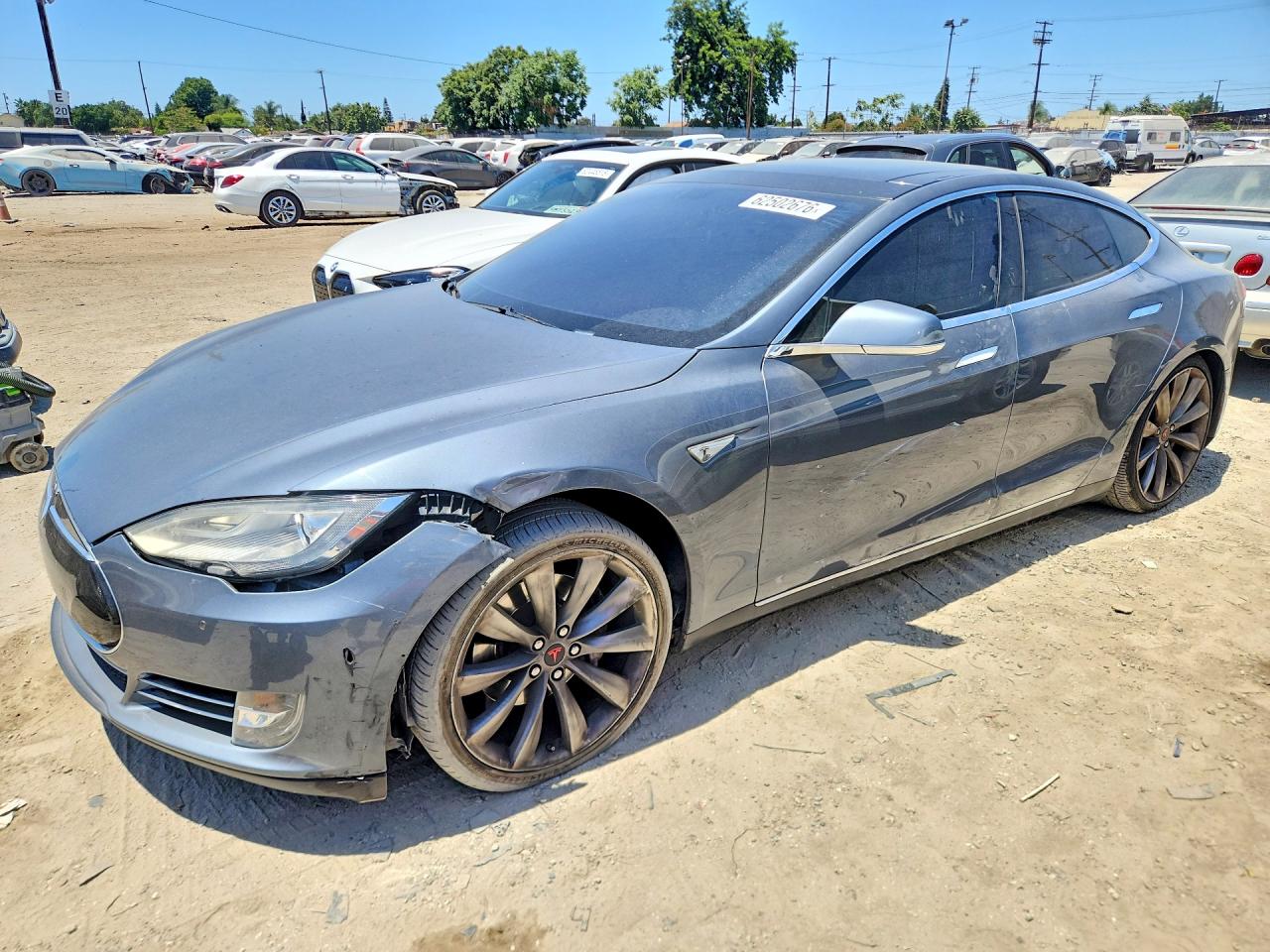 2014 TESLA MODEL S | 5YJSA1S11EFP45124 | UPCARS