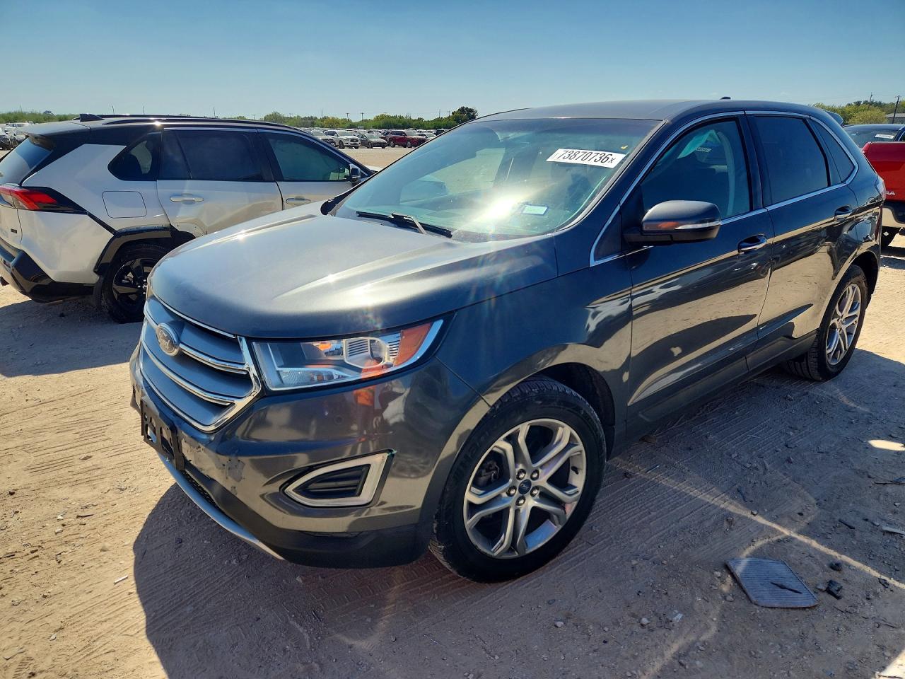 2018 FORD EDGE TITANIUM | 2FMPK3K9XJBB07428 | UPCARS