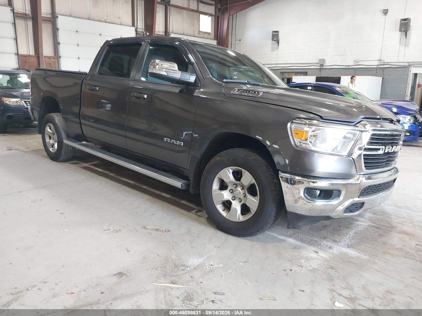 2021 RAM 1500 BIG HORN  4X4 6'4 BOX | 1C6SRFMT6MN552978 | UPCARS