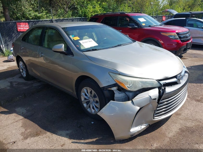 2016 TOYOTA CAMRY LE | 4T4BF1FK9GR537301 | UPCARS