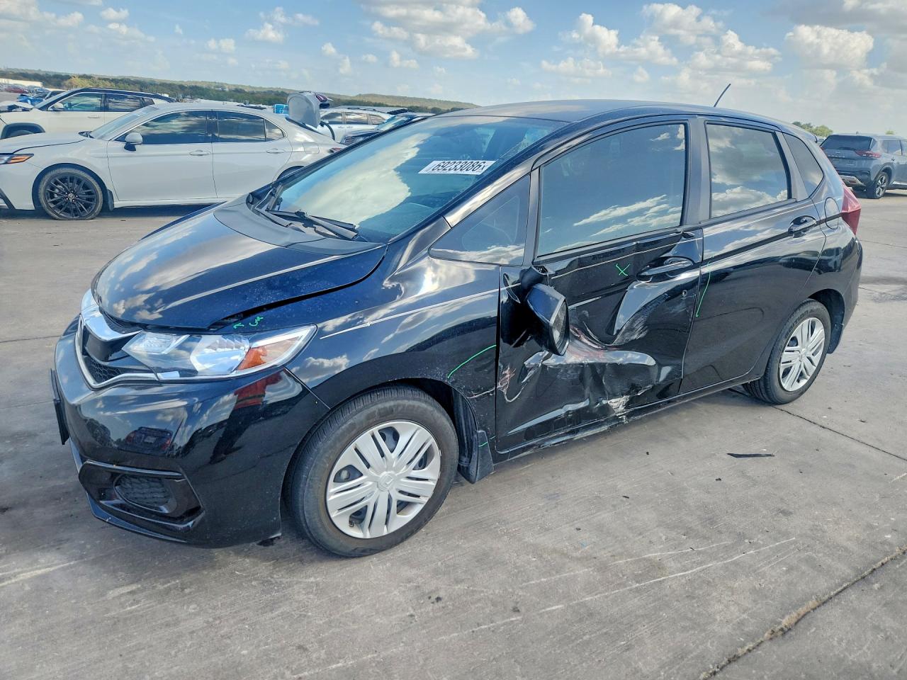 2019 HONDA FIT LX | 3HGGK5H45KM729559 | UPCARS