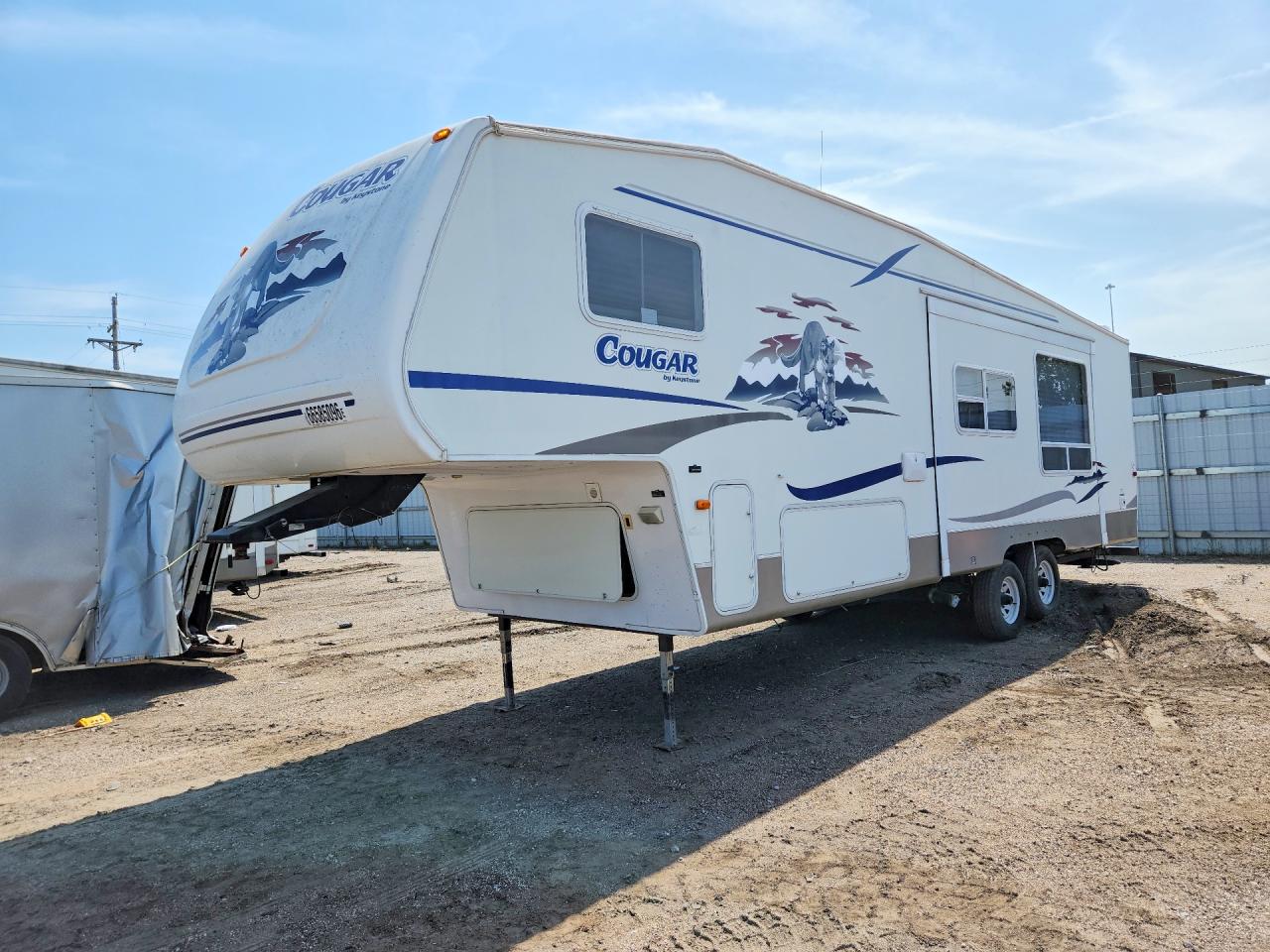 2005 KEYSTONE TRAILER COUGAR CAMPER | 4YDF290225B061756 | UPCARS