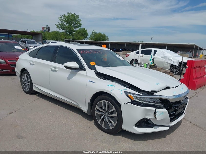 2021 HONDA ACCORD HYBRID EX-L | 1HGCV3F56MA015266 | UPCARS