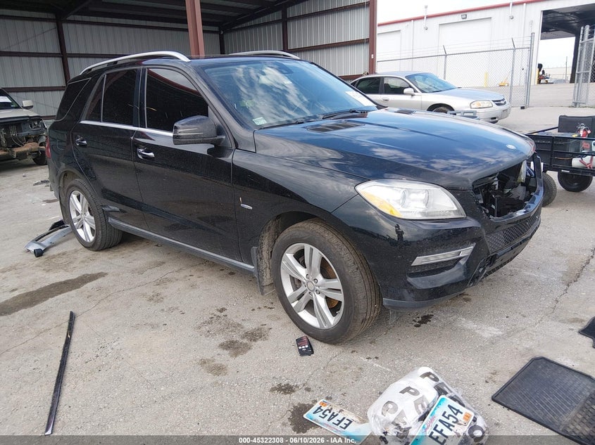 2012 MERCEDES-BENZ ML 350 4MATIC | 4JGDA5HB1CA023136 | UPCARS