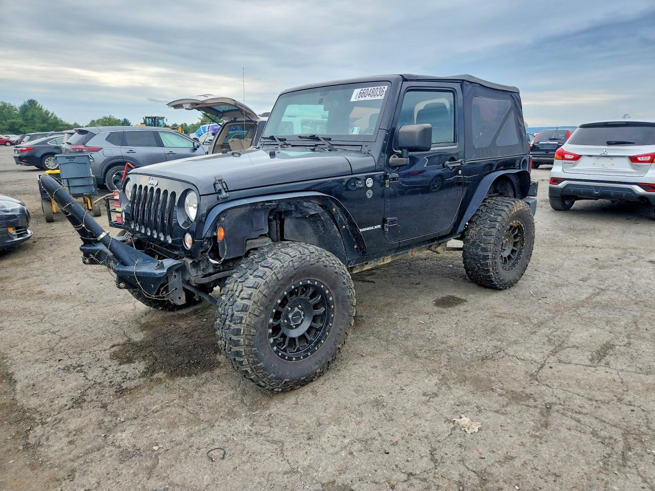 2015 JEEP WRANGLER SPORT | 1C4AJWAGXFL698012 | UPCARS
