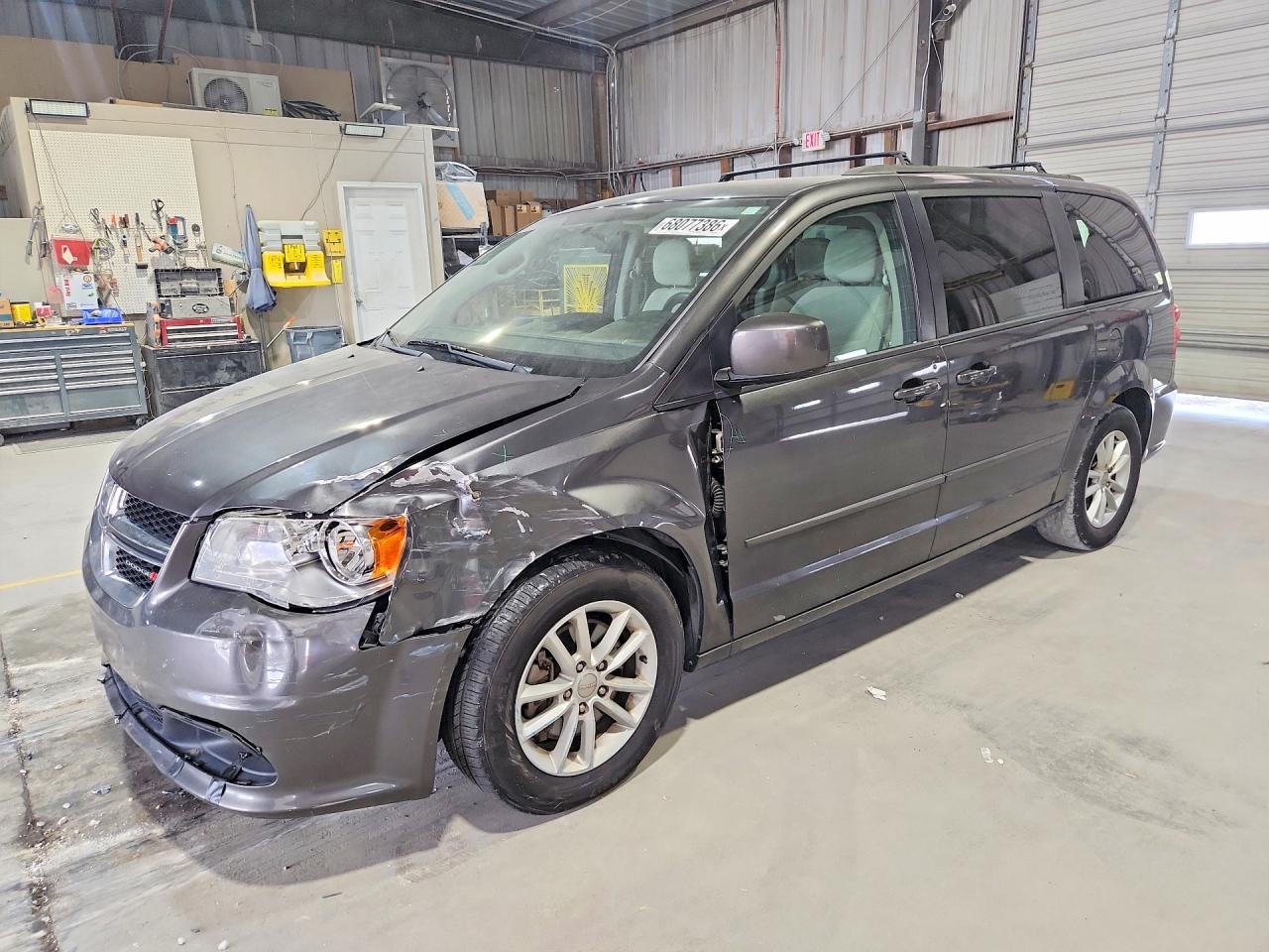 2016 DODGE CARAVAN SXT | 2C4RDGCG4GR389075 | UPCARS