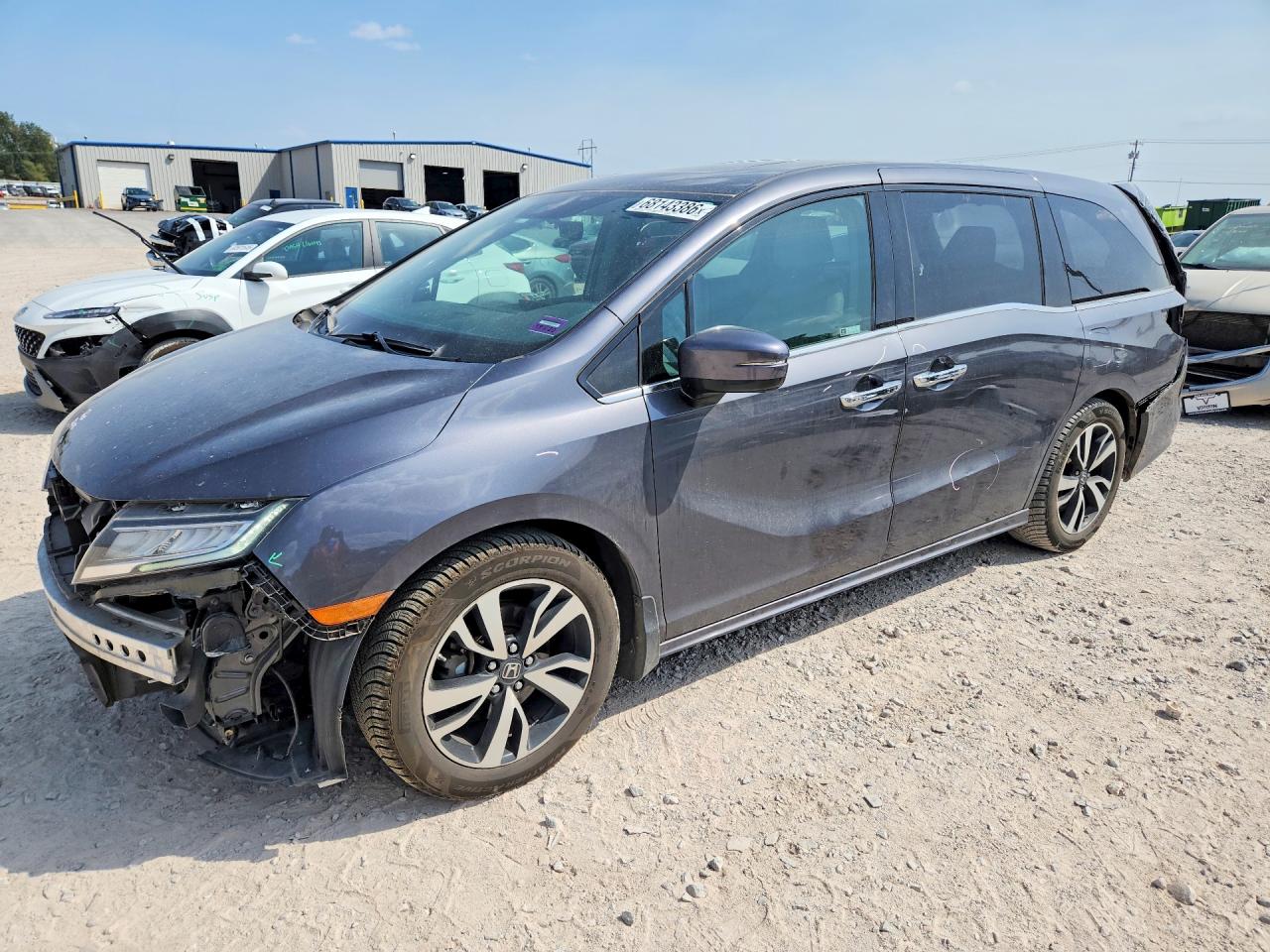 2019 HONDA ODYSSEY ELITE | 5FNRL6H92KB043392 | UPCARS