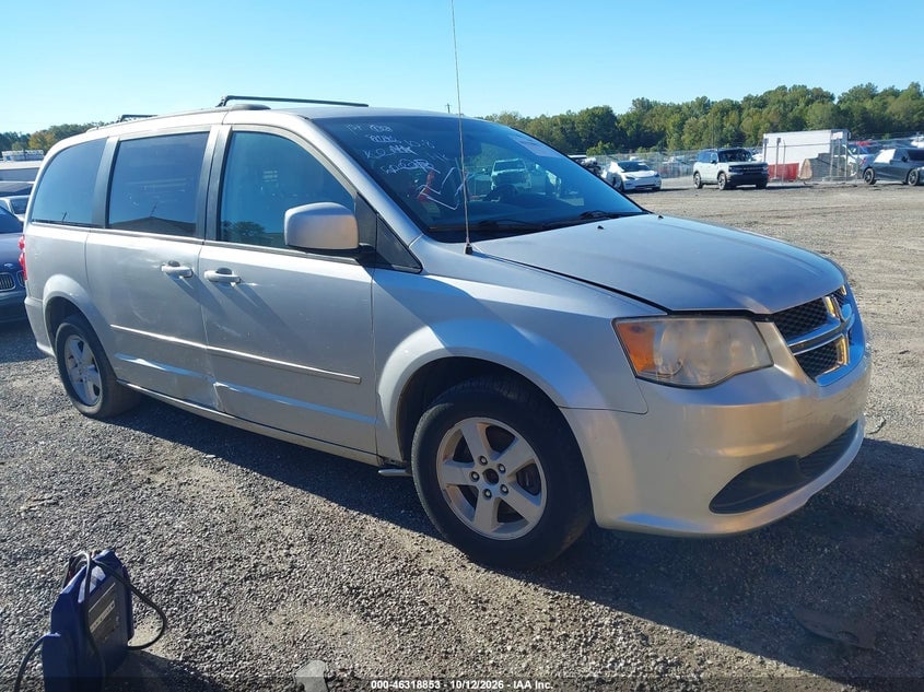 2012 DODGE GRAND CARAVAN SXT | 2C4RDGCG6CR153246 | UPCARS