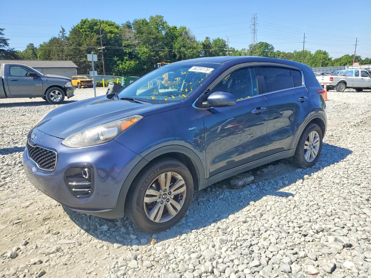 2017 KIA SPORTAGE LX | KNDPMCAC3H7245245 | UPCARS