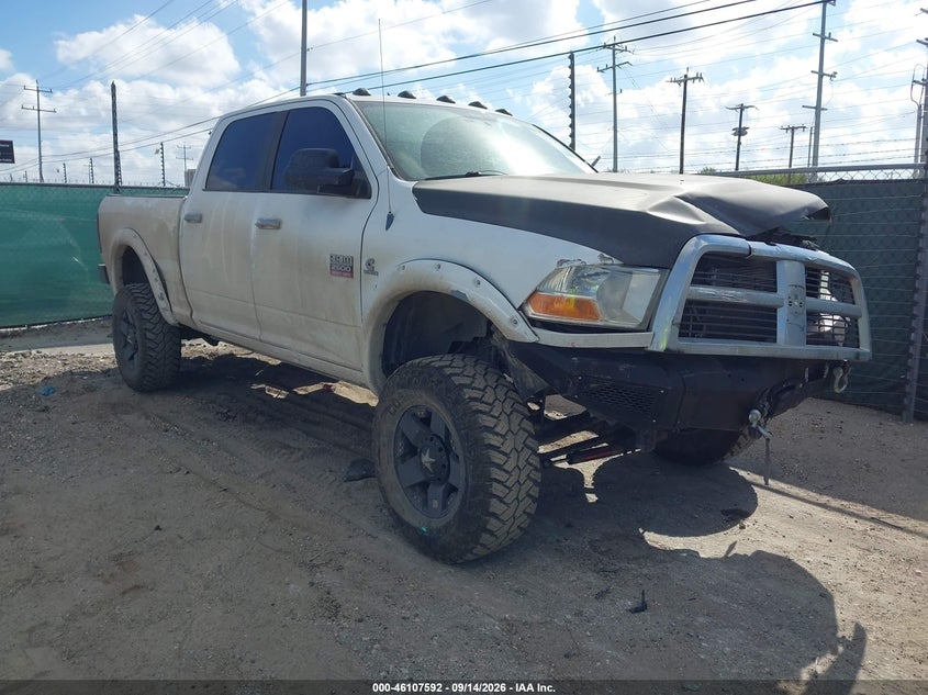 2012 RAM 2500 SLT | 3C6UD5DL1CG110389 | UPCARS