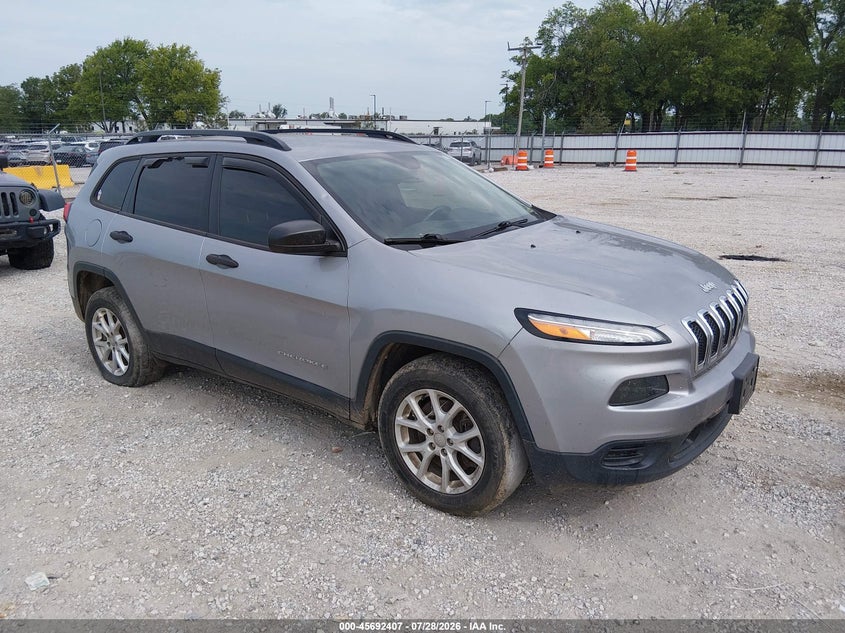 2017 JEEP CHEROKEE SPORT 4X4 | 1C4PJMAB8HW636029 | UPCARS